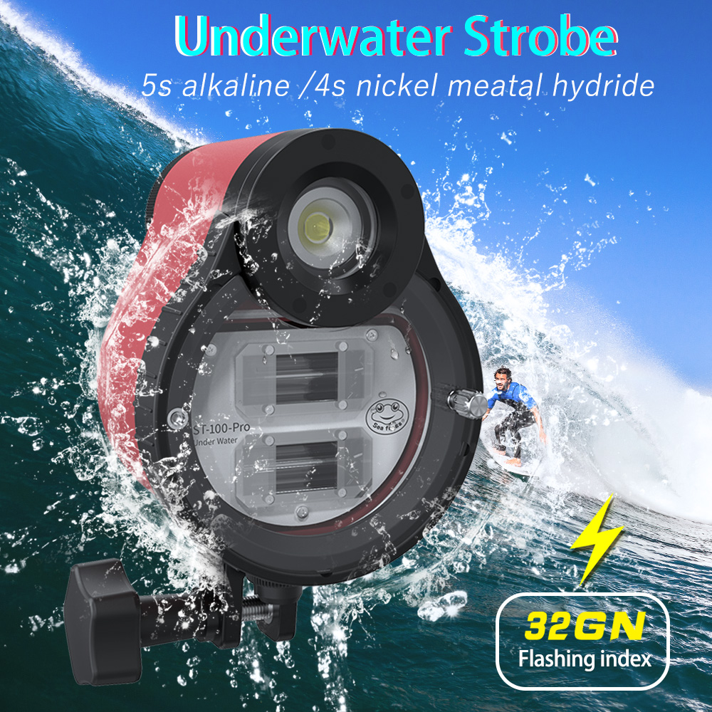 Photography Lighting Brands - Seafrogs ST-100 Pro Underwater Photography Strobe