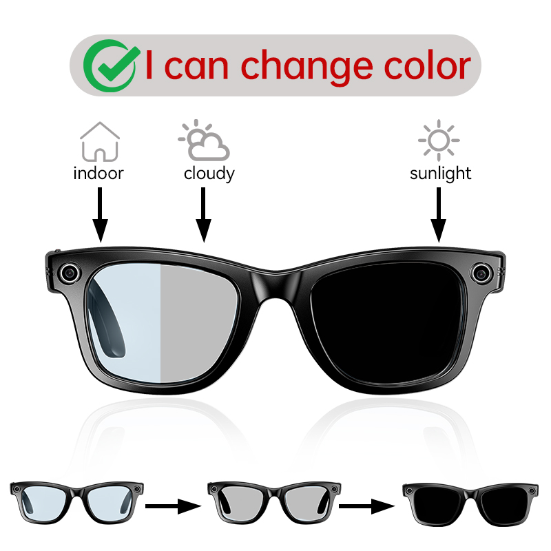 Photography Lighting Ai - LIGE New Smart Glasses with Light-Adaptive