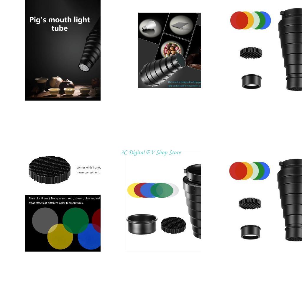 Photography Using Lighting - Bộ 1 Bộ Snoot Chụp Ảnh