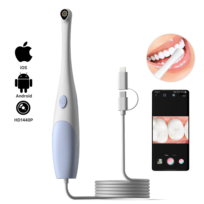 Photography Lighting Professional - Oral Endoscope Camera 1440P Photo&Video Handheld