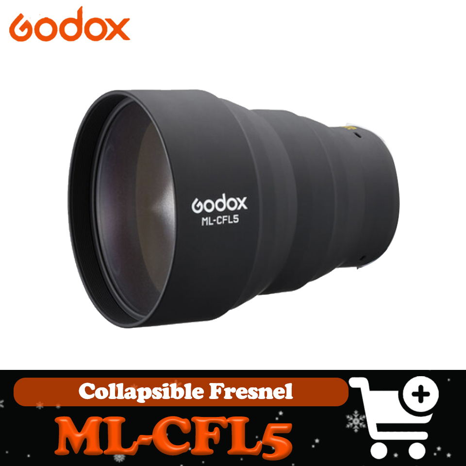 Fresnel Lens Attachment - Godox ML-CFL5 Collapsible Fresnel Attachment for