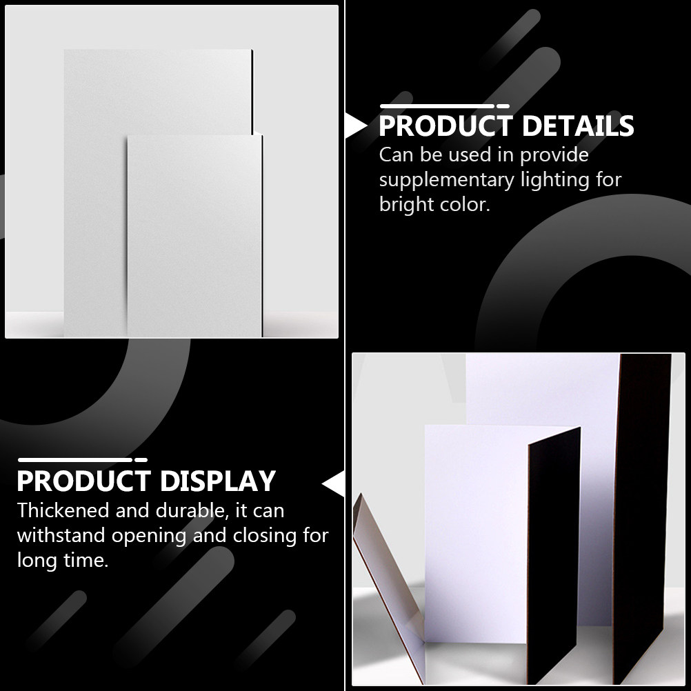 Photography Lighting And Backdrop - Black White Collapsible Reflector Board Photography