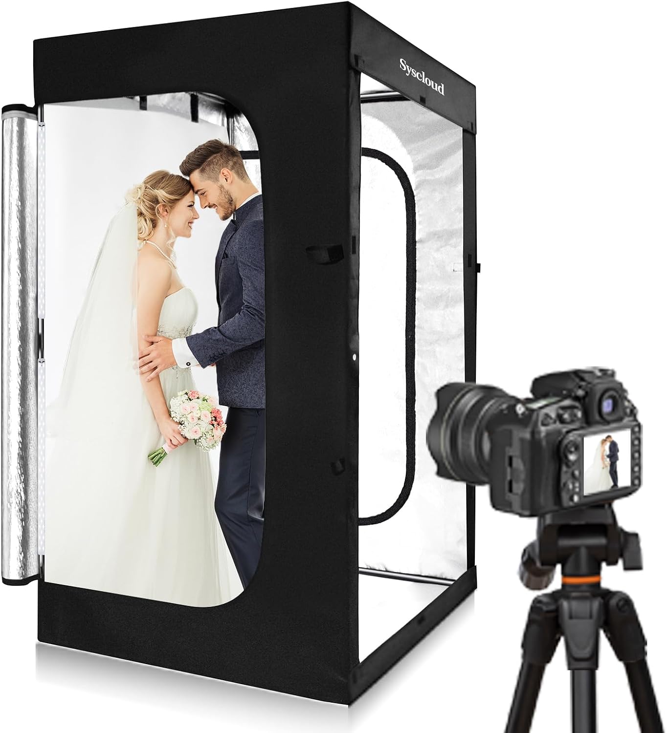 Photography Lighting And Backdrop Kits - Dimmable LED Photo Studio Light Tent,