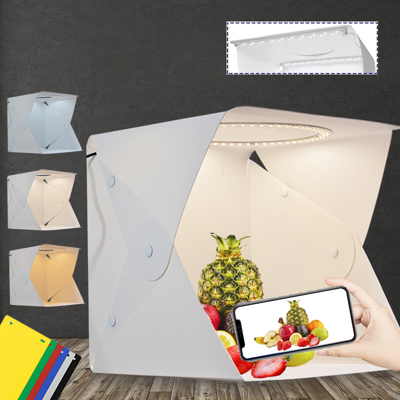 Softbox Portable Strip - Mini Folding Photo Booth Softbox Small