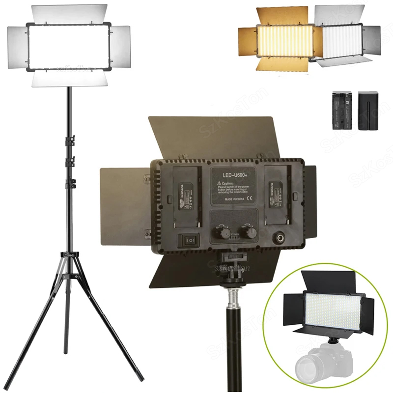 Video Light Panel Led - U800 U600 Đèn LED Chụp Ảnh