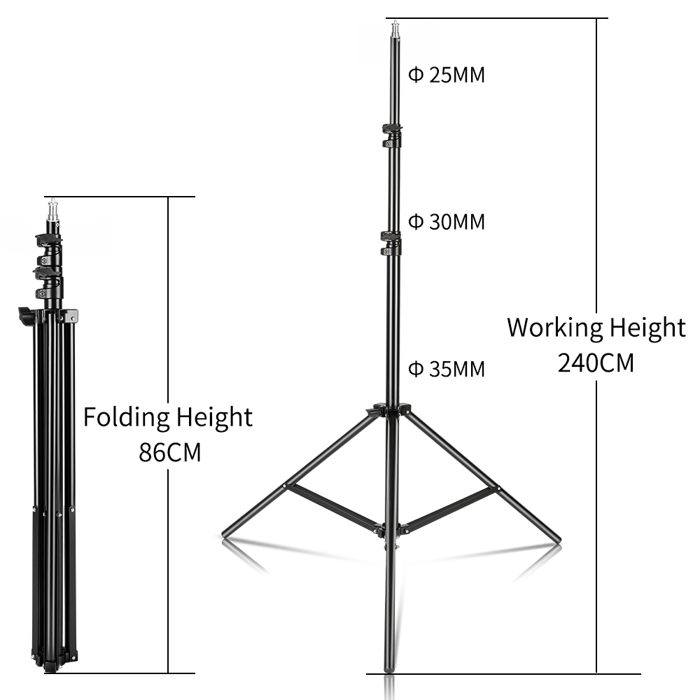 240CM/7.9FT Ốc Vít 1/4 Chụp Ản - đánh giá và giá Photography Lighting Product