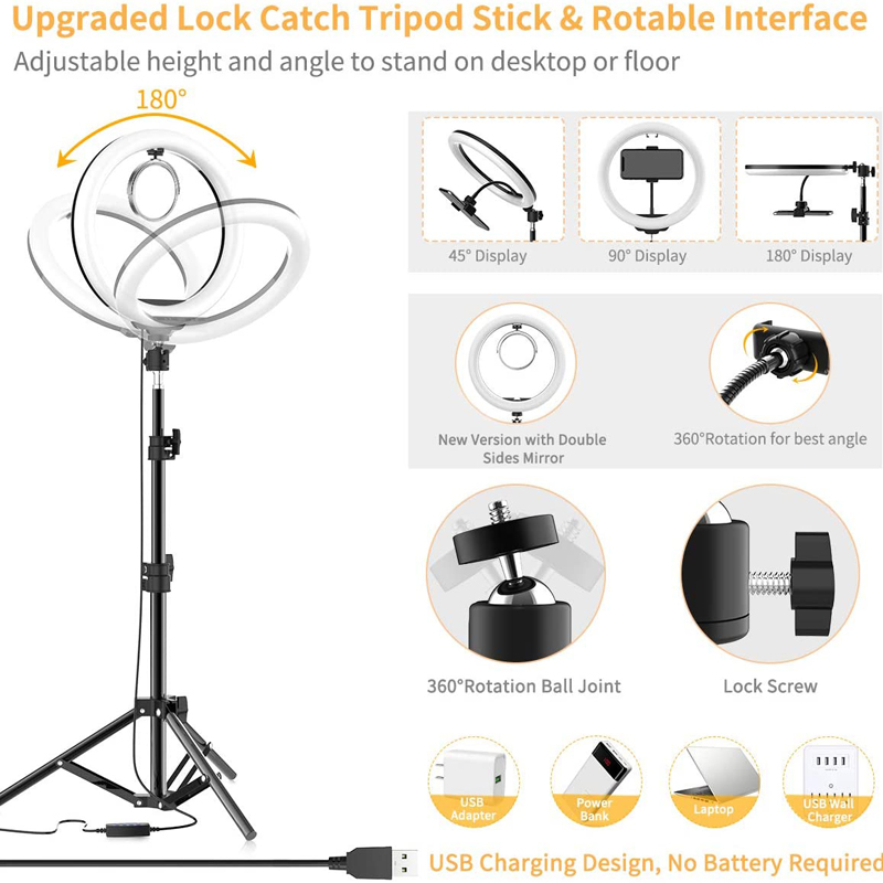 16/26/33cm Selfie Ring Light P - đánh giá và giá Photography Lighting Product