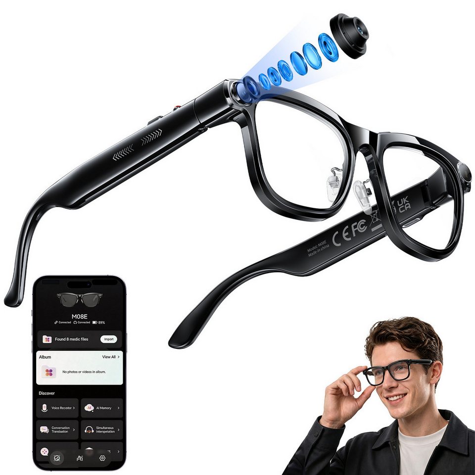 AI Smart Glasses with ChatGPT  - đánh giá và giá Photography Lighting Professional