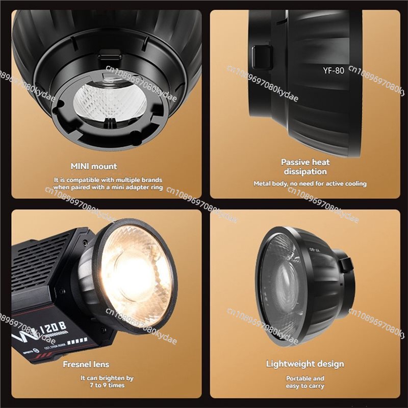 A32T-YF-80 Mini Fresnel Lens 9 - đánh giá và giá Fresnel Lens Attachment