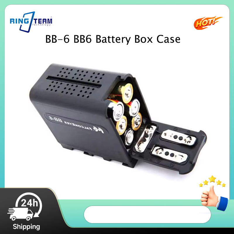 BB-6 BB6 Battery Box Case for  - đánh giá và giá Video Light Panel Led