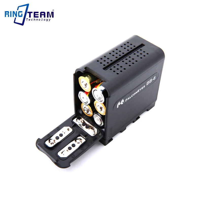 BB-6 BB6 Battery Box Case for  - đánh giá và giá Video Light Panel Led