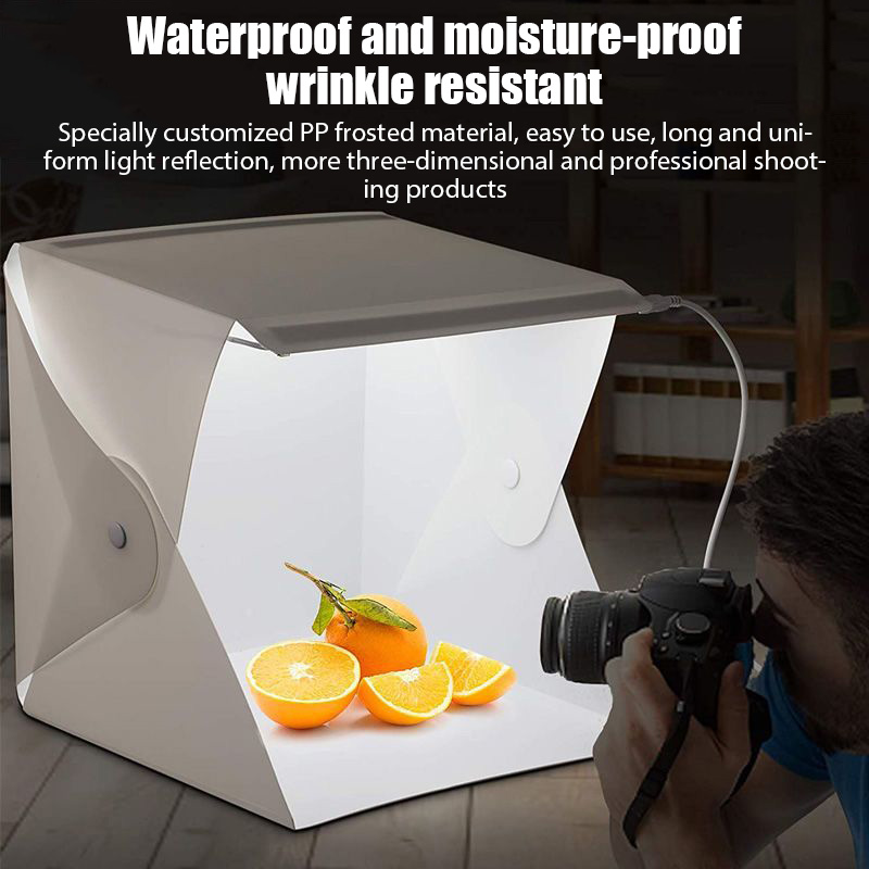 Portable Folding Photobox Phot - đánh giá và giá Photography Lighting And Backdrop Kits