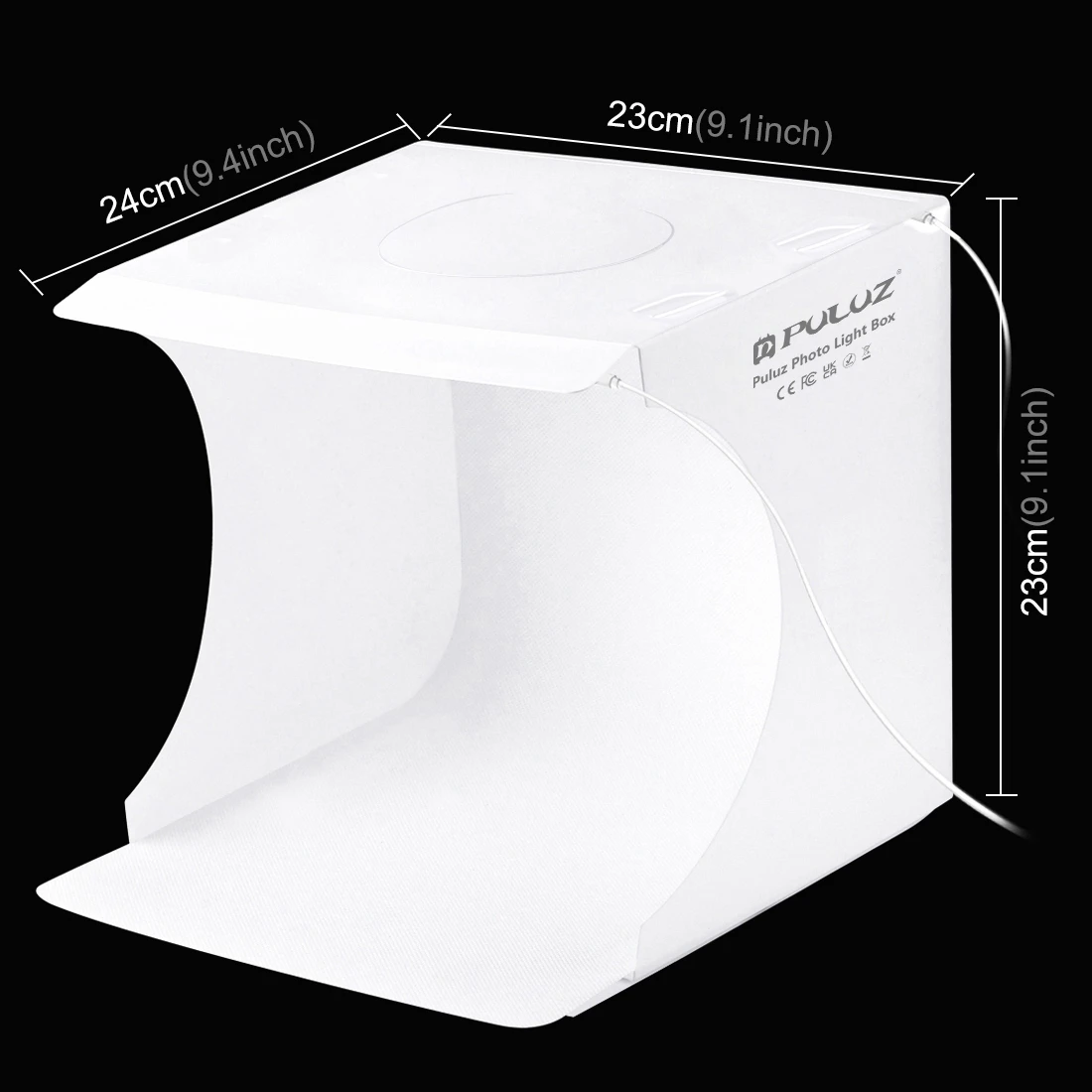 PULUZ 20cm Mini 2 LED Panels F - đánh giá và giá Photography Lighting Case