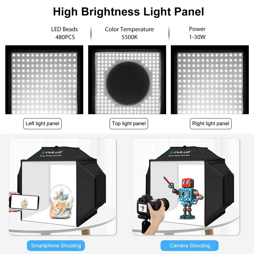40cm Folding Photography Studi - đánh giá và giá Photography Lighting And Backdrop Kits