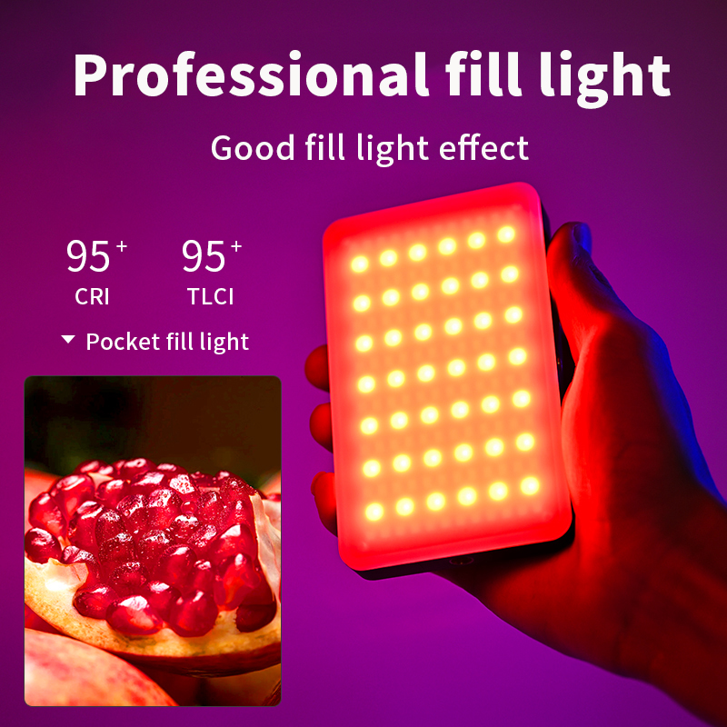 RGB Video Light Portable LED C - đánh giá và giá Video Light Panel Led
