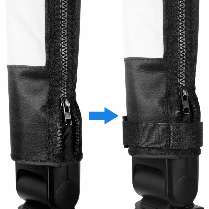 Selens Portable Hot Shoe Flash - đánh giá và giá Softbox Portable Strip