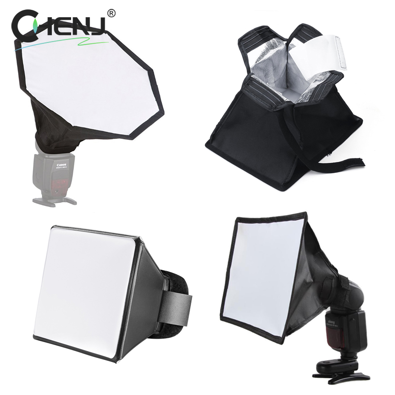 1pcs Foldable Flash Diffuser S - đánh giá và giá Photography Lighting Case