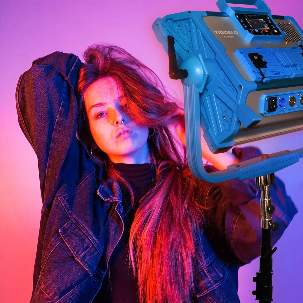 200W AI-2000C RGBW Led Panel L - đánh giá và giá Photography Lighting Ai