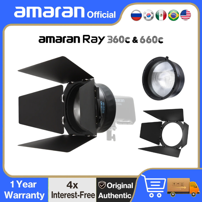 【NEW】amaran Fresnel 4-leaf Bar - đánh giá và giá Fresnel Lens Attachment