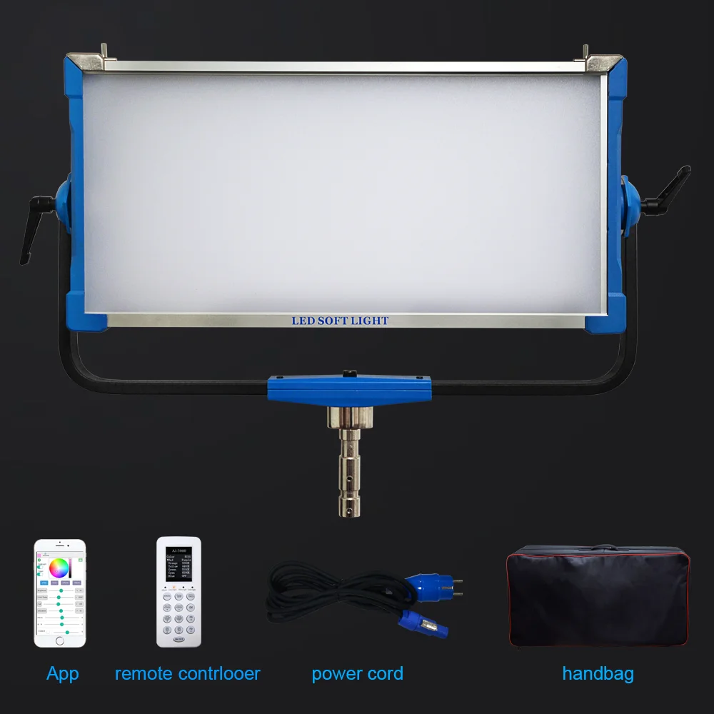 300W RGB LED Panel Lamp APP Co - đánh giá và giá Photography Lighting Ai