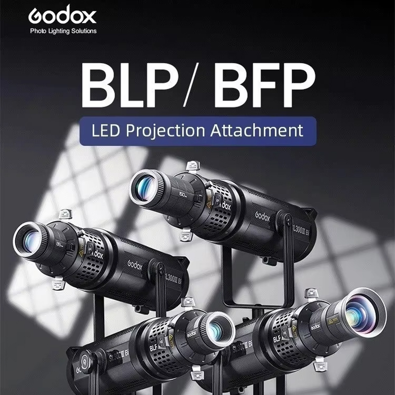 Godox BLP/ BFP Projection Atta - đánh giá và giá Fresnel Lens Attachment