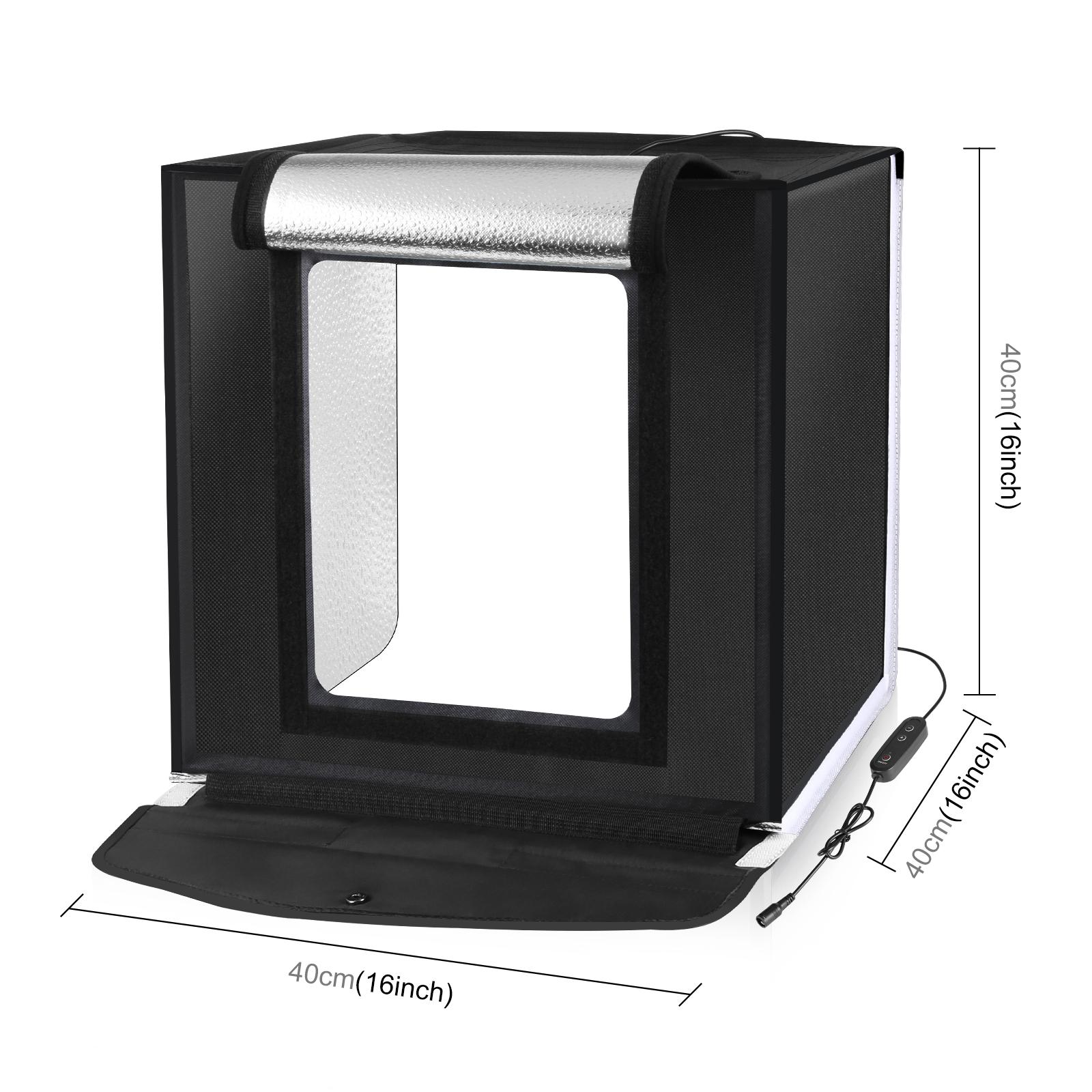 PULUZ 40cm Photo Studio Box Ta - đánh giá và giá Photography Lighting And Backdrop Kits
