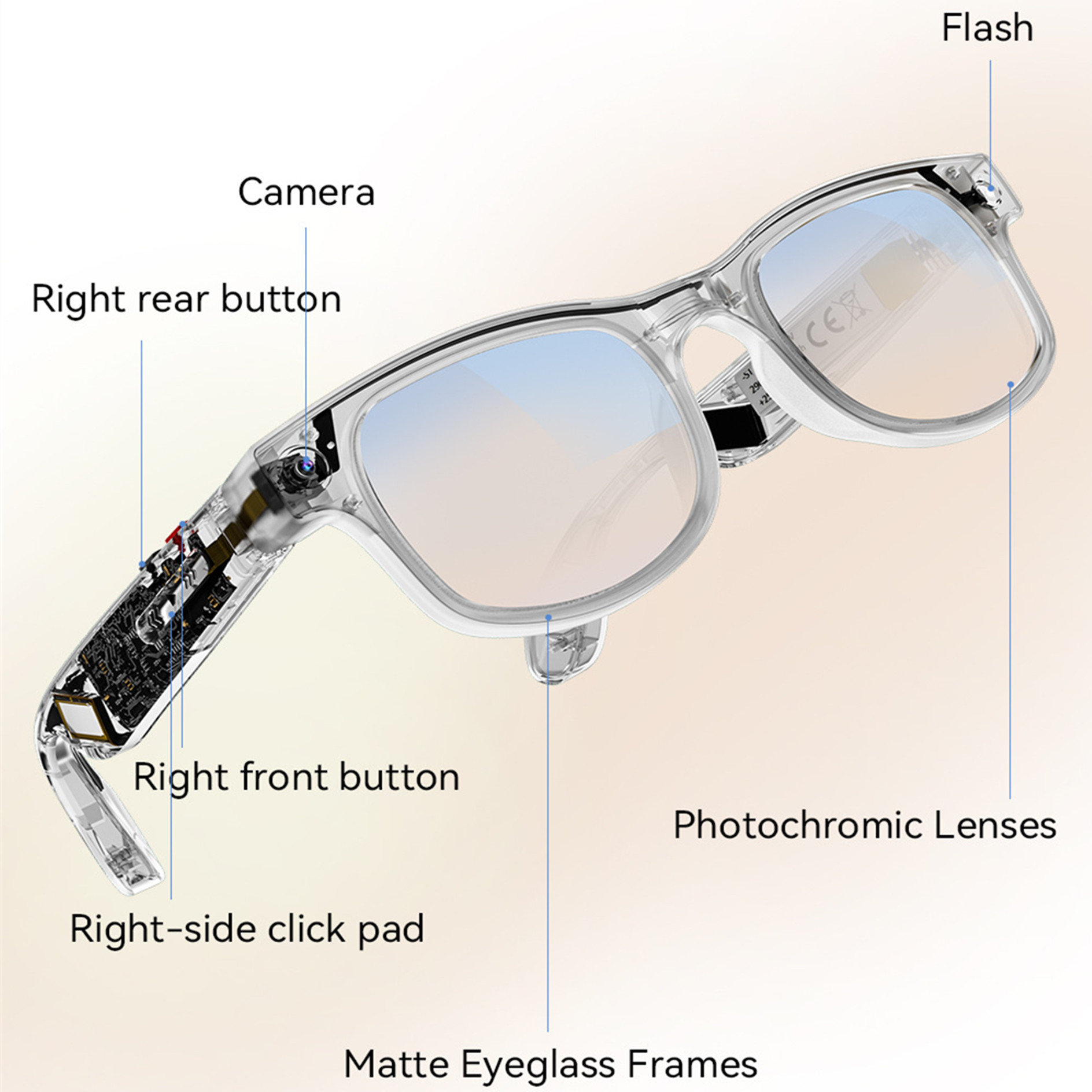 Smart Glasses AI Voice Photogr - đánh giá và giá Photography Lighting Ai