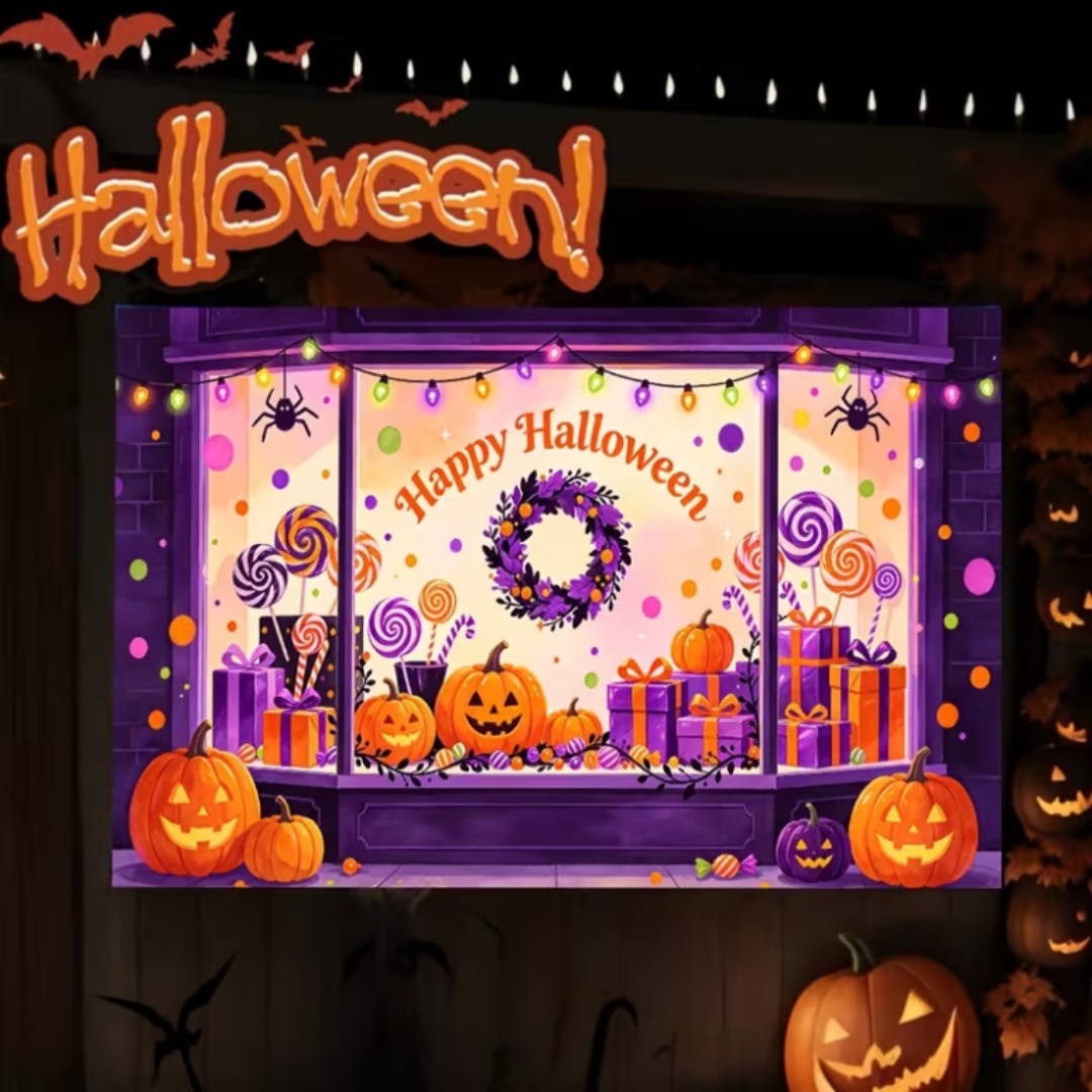 Purple Halloween Shop Theme Pa - đánh giá và giá Photography Lighting And Backdrop