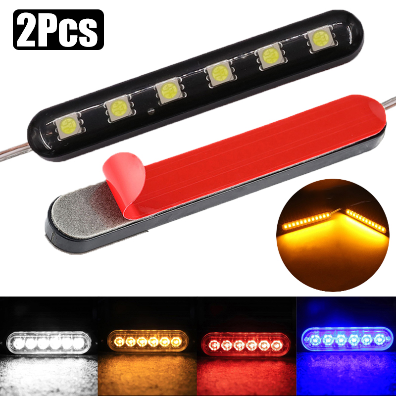 1/2Pcs 6 LED 12V Strobe Light  - đánh giá và giá Photography Lighting Grid