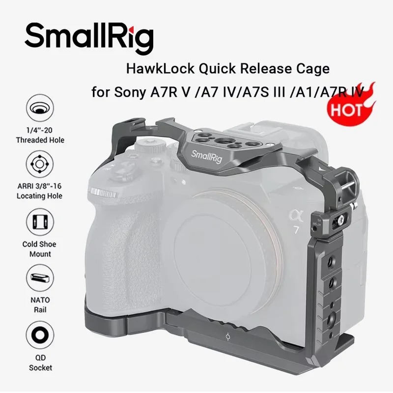 SmallRig 4481 HawkLock Quick R - đánh giá và giá Sony Camera A7 Iv