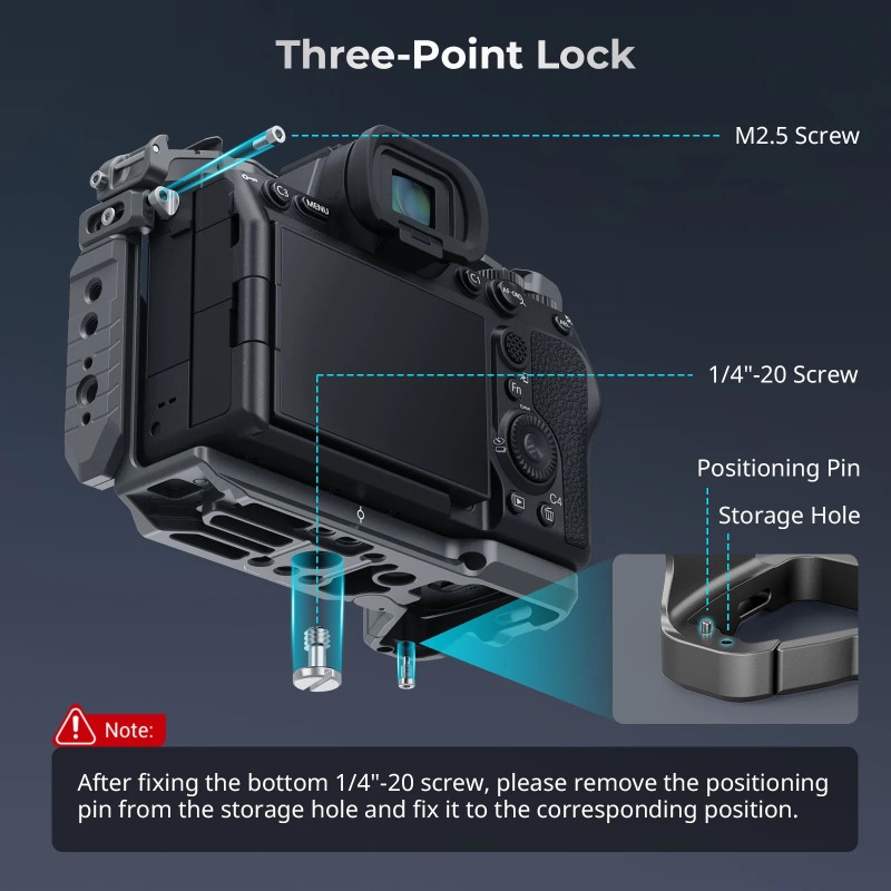 SmallRig 4481 HawkLock Quick R - đánh giá và giá Sony Camera A7 Iv