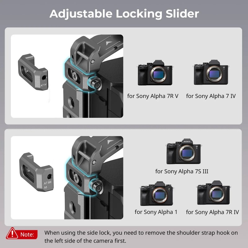 SmallRig 4481 HawkLock Quick R - đánh giá và giá Sony Camera A7 Iv
