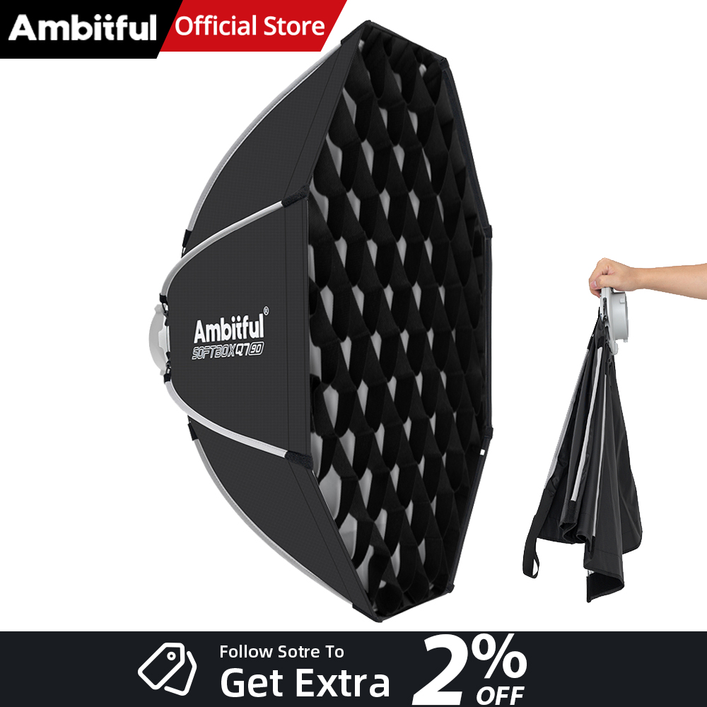 AMBITFUL Q7II 55/65/90cm Bowen - đánh giá và giá Photography Lighting Grid