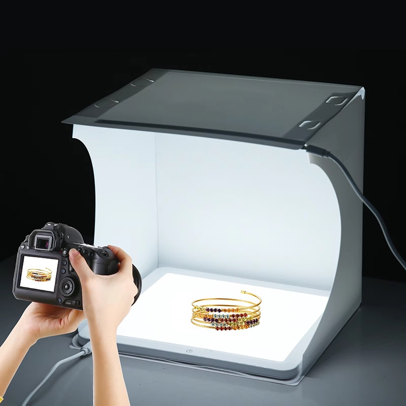 20cm Portable Photobox Photogr - đánh giá và giá Photography Lighting Case