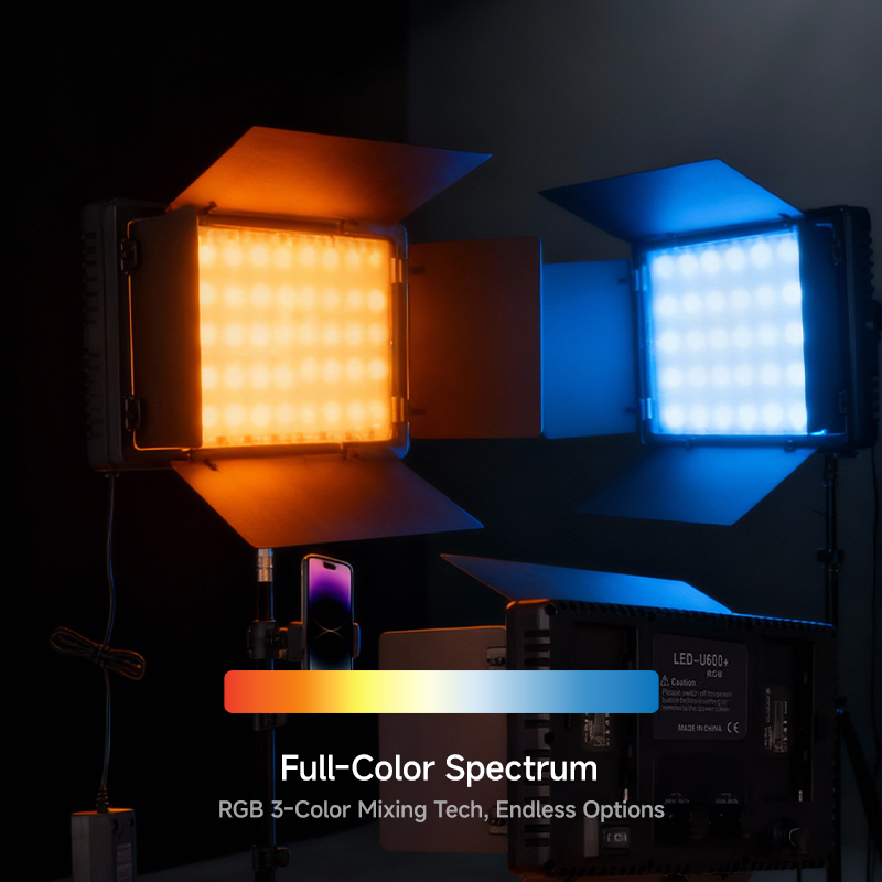 LED U600 Photography Fill Ligh - đánh giá và giá Video Light Panel Led