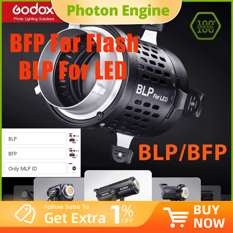 Godox BLP/ BFP Projection Atta - đánh giá và giá Fresnel Lens Attachment