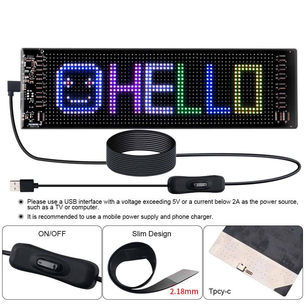 LED Matrix Pixel Panel Scrolli - đánh giá và giá Video Light Panel Led
