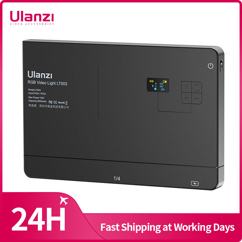 Ulanzi LT003 15W RGB Video Lig - đánh giá và giá Video Light Panel Led