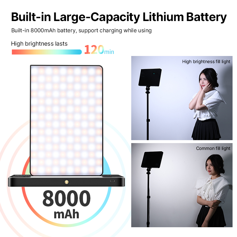 Ulanzi LT003 15W RGB Video Lig - đánh giá và giá Video Light Panel Led