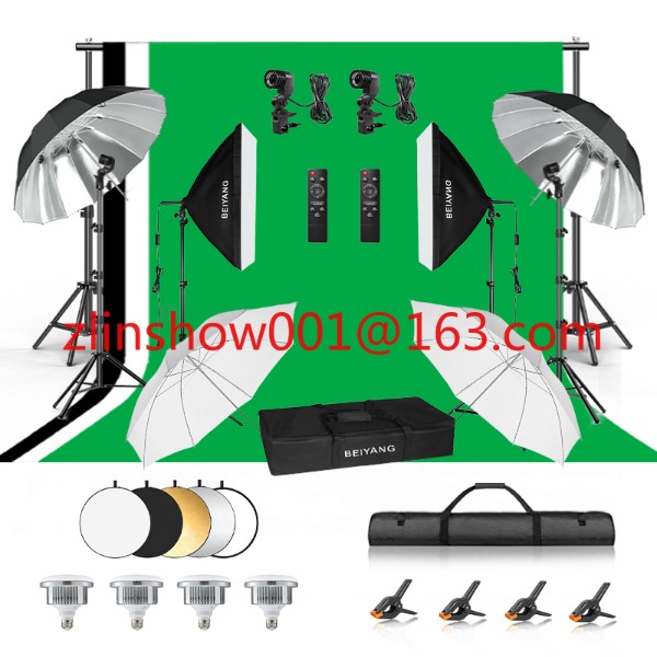 Photo Studio Equipment 2.6*3m/ - đánh giá và giá Photography Lighting And Backdrop Kits