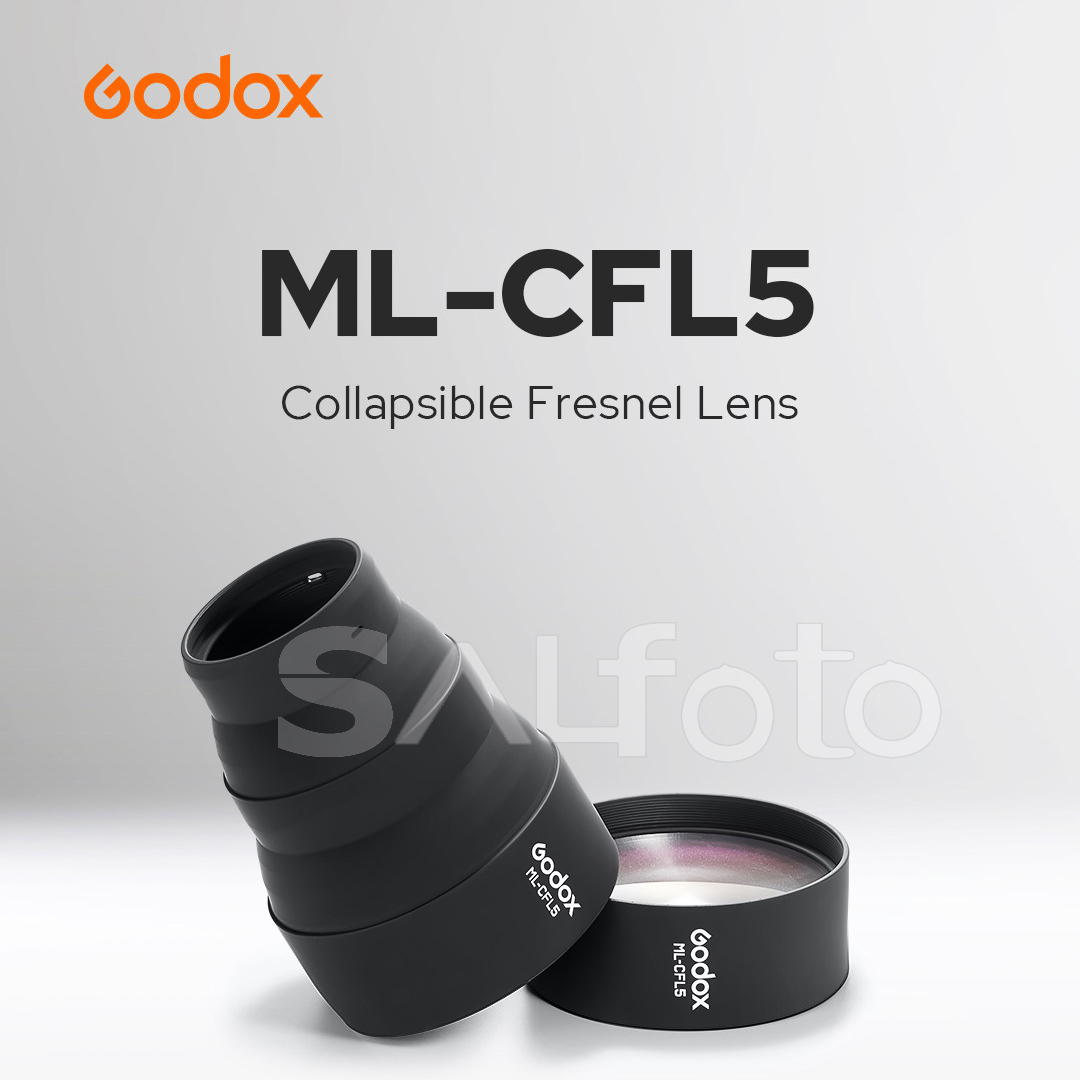 Godox ML-CFL5 Collapsible Fres - đánh giá và giá Fresnel Lens Attachment