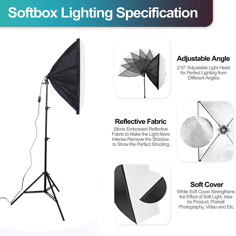 Cost-effective  Photo Studio E - đánh giá và giá Photography Lighting And Backdrop Kits