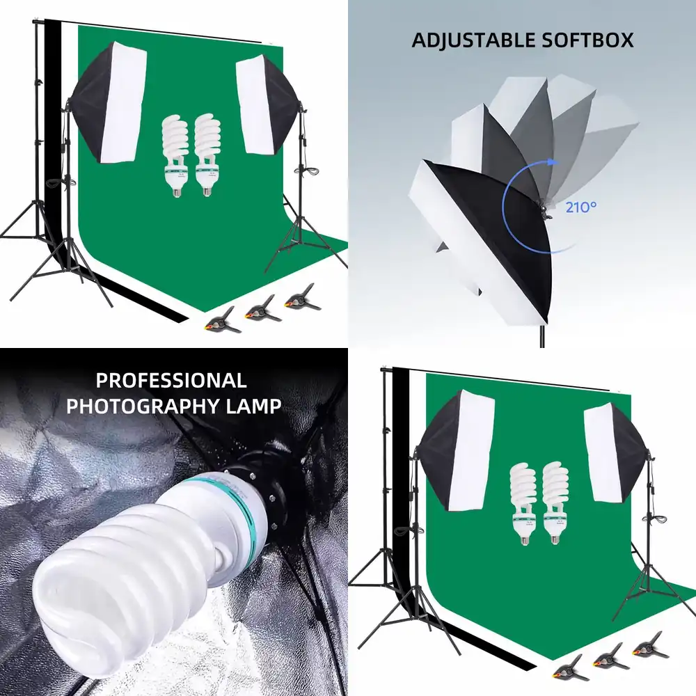 1 Photo Studio Equipment 2.6*3 - đánh giá và giá Photography Lighting And Backdrop Kits