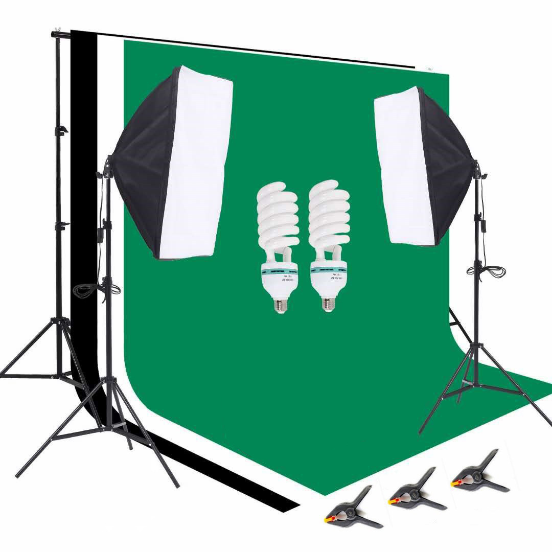 1 Photo Studio Equipment 2.6*3 - đánh giá và giá Photography Lighting And Backdrop Kits