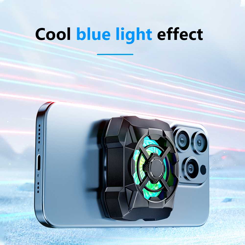 Phone Cooler with Blue Light 3 - đánh giá và giá Photography Lighting Professional