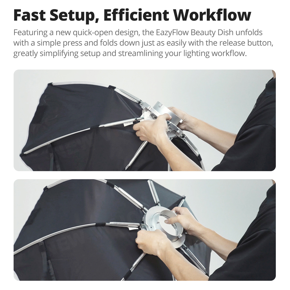 New Godox EazyFlow Beauty Dish - đánh giá và giá Photography Lighting Product