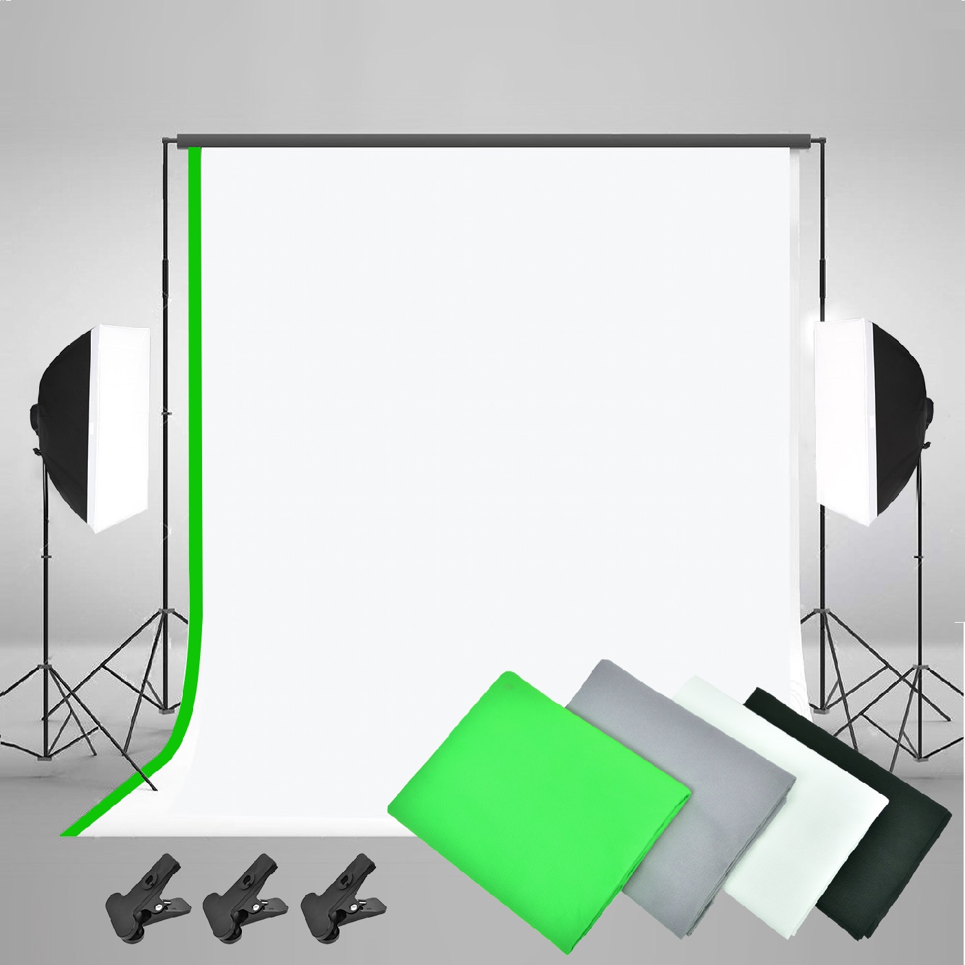 Gold Seller Full Set Photograp - đánh giá và giá Photography Lighting And Backdrop Kits