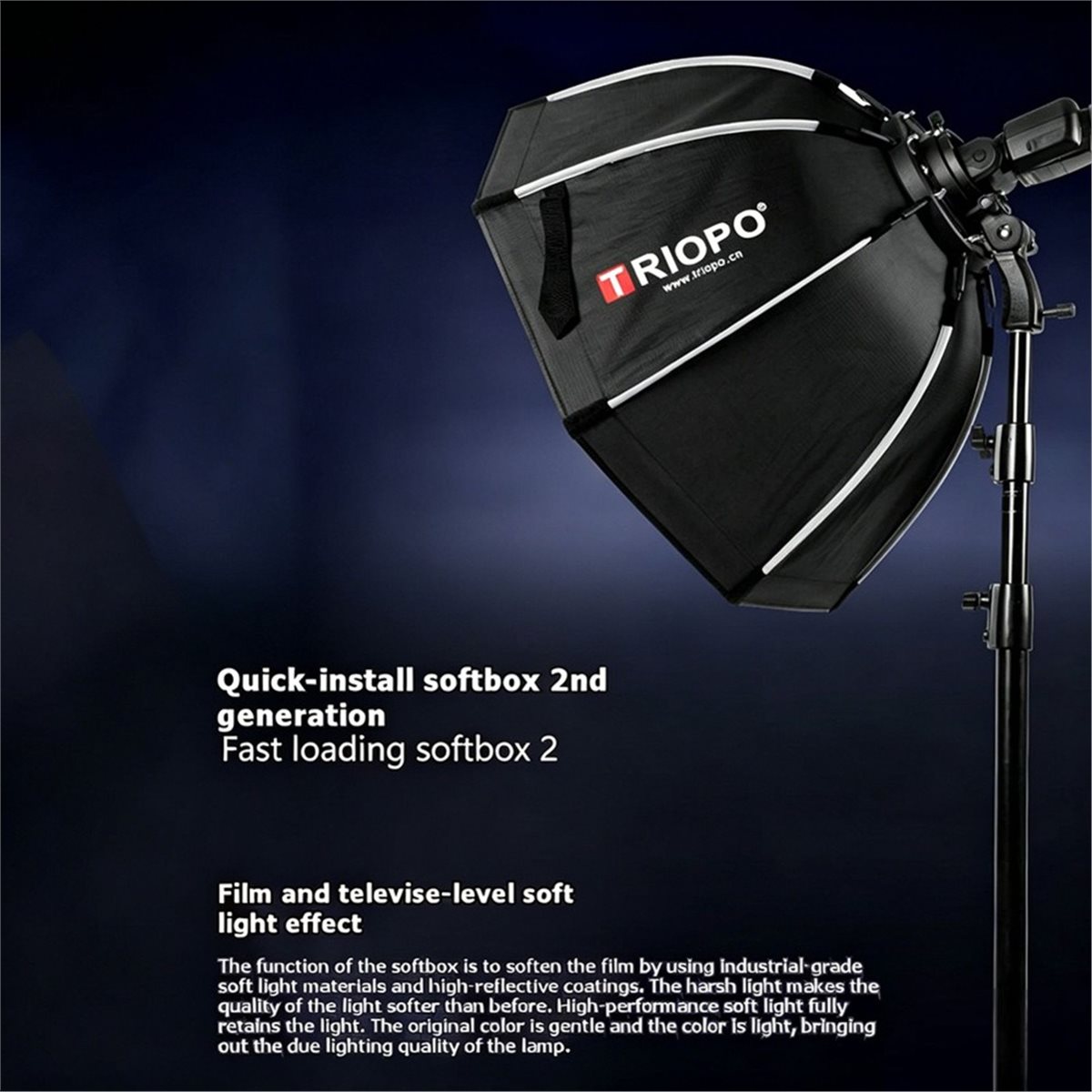 L70A KS2-90cm Foldable Octagon - đánh giá và giá Photography Lighting Grid