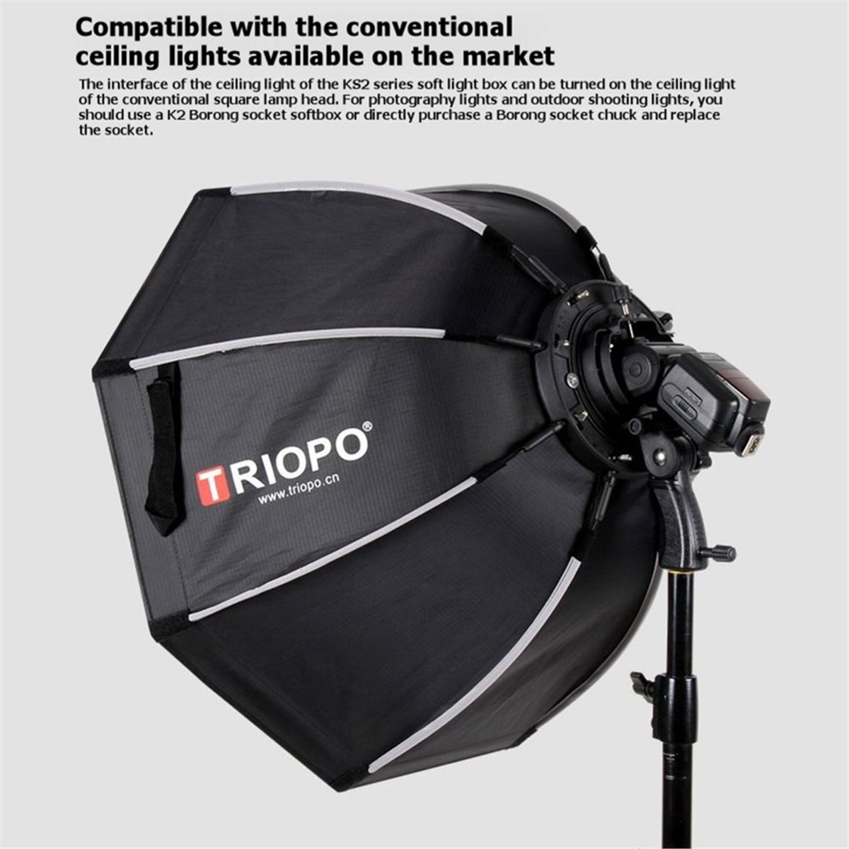 L70A KS2-90cm Foldable Octagon - đánh giá và giá Photography Lighting Grid