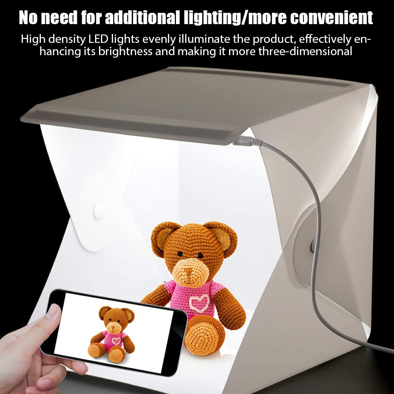 Mini Folding Photo Booth Softb - đánh giá và giá Softbox Portable Strip